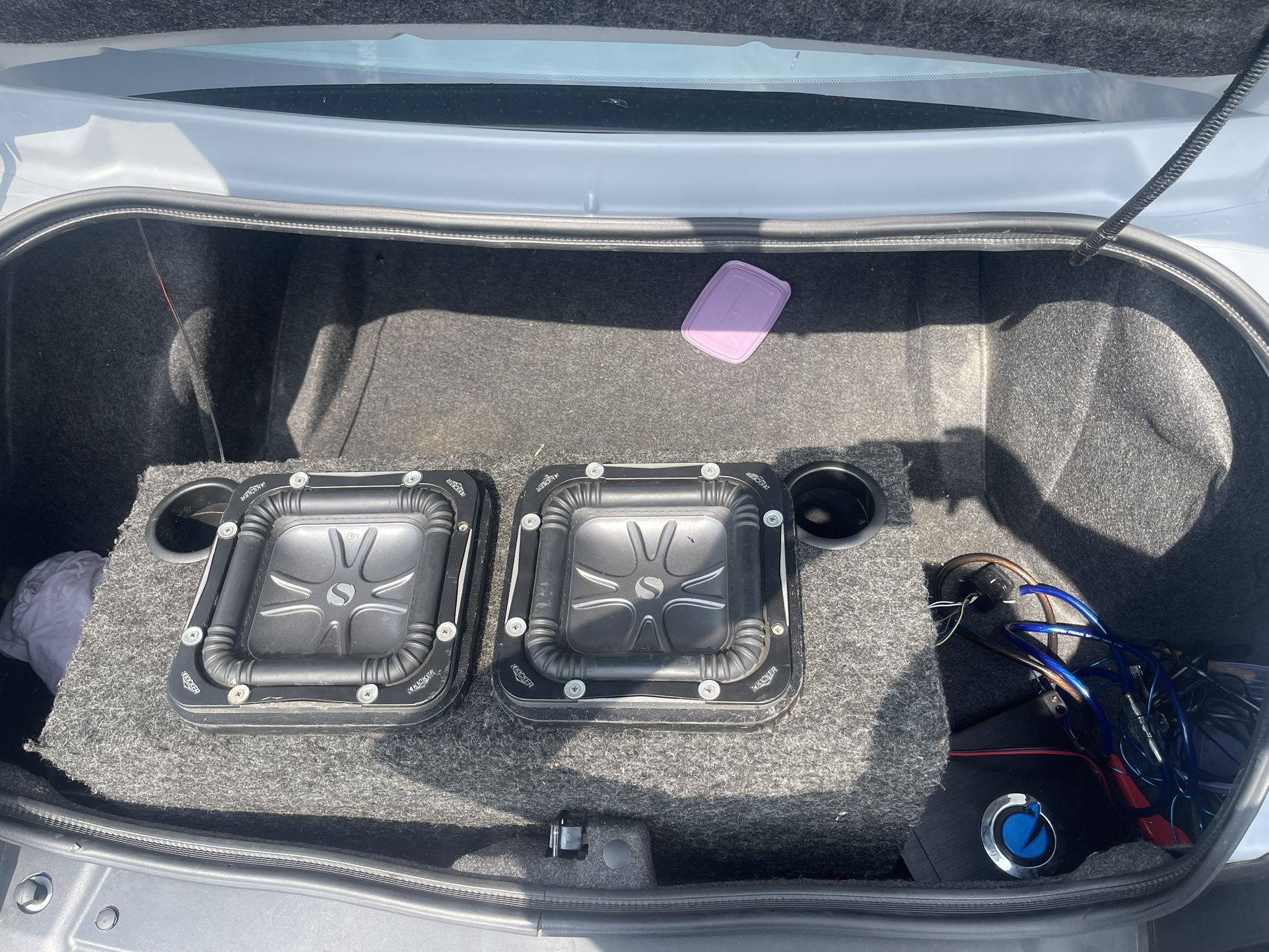 Subwoofer And Amp