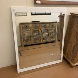 White Dresser Mirror
