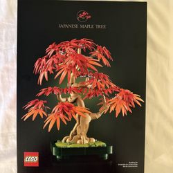 LEGO BOTANICAL COLLECTION - JAPANESE RED MAPLE BONSAI TREE (WILL COME DISASSEMBLED)