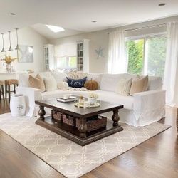 Scroll Tile Rug From Pottery Barn 