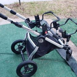Baby Jogger City Select Double Stroller With Carseat Adapters
