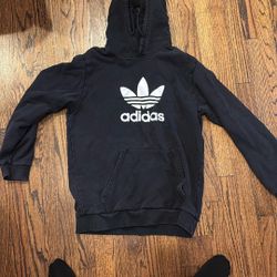 Adidas Medium Black Hoodie 