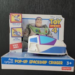 Fisher Price Disney Toy Story 4 Buzz Lightyear Pop-Up Spaceship Cruiser