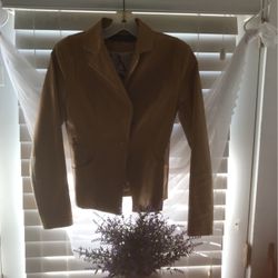 Small Faux Leather Jacket 