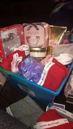 Girl Christmas basket