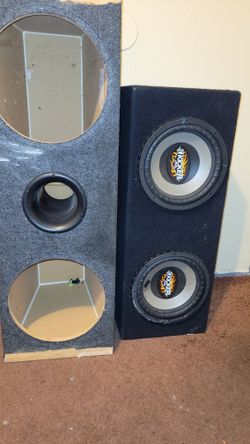 Speaker Boxes For 12s And 10s
