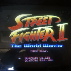 Street Fighter 2 arcade board