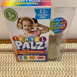 Children’s Travel Palz Plush Headphones (Dog or Sloth)