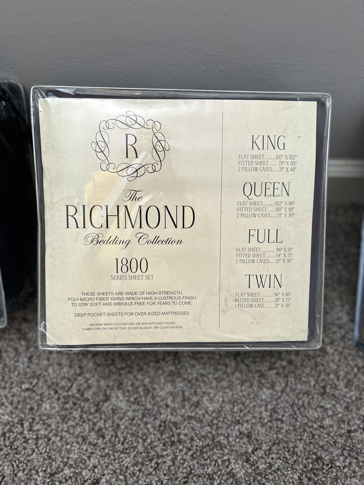 King Sheets $35