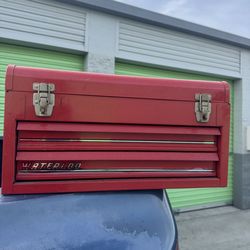 Tool Box With Craftsman Sockes