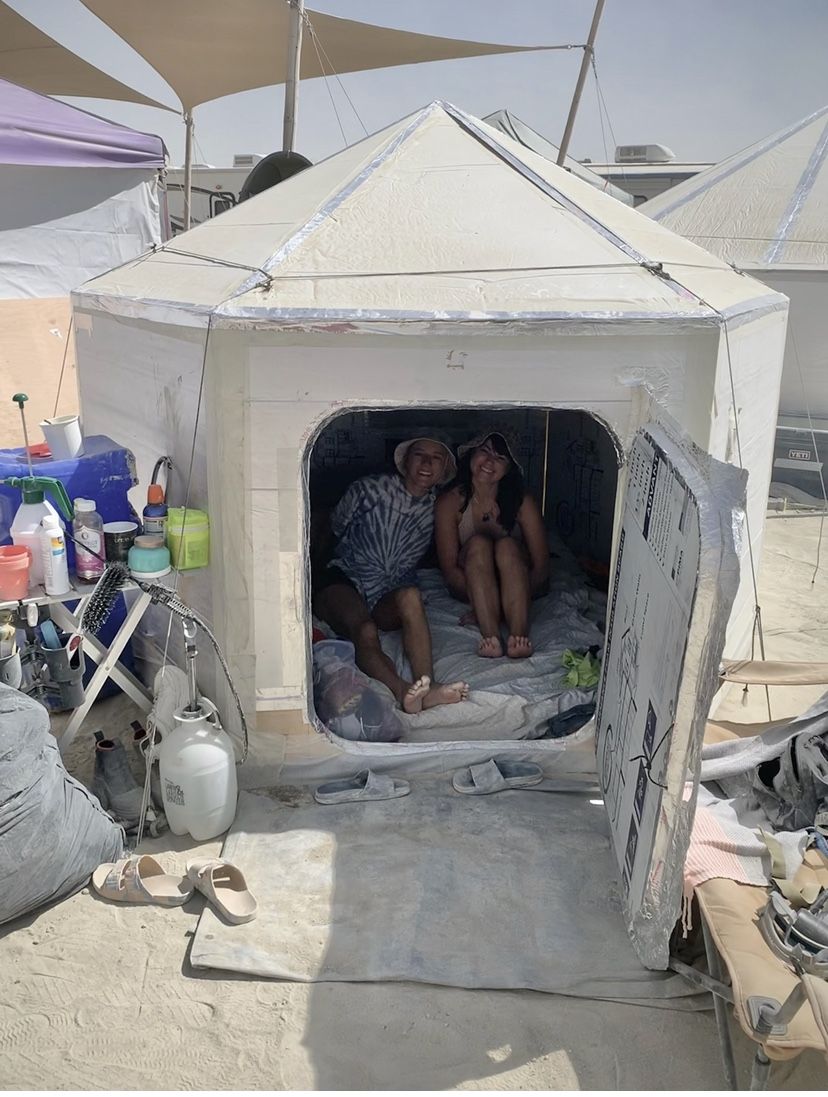 Burning man clearance yurt