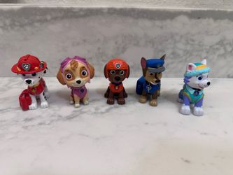 Tonie’s paw patrol set and Spider-Man