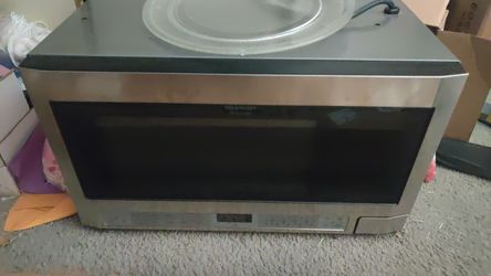 Sharp Carousel Over-the-Stove Microwave 1.5 cu ft