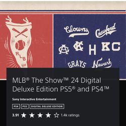 MLB The Show 24 Digital Deluxe Edition Ps5 And Ps4
