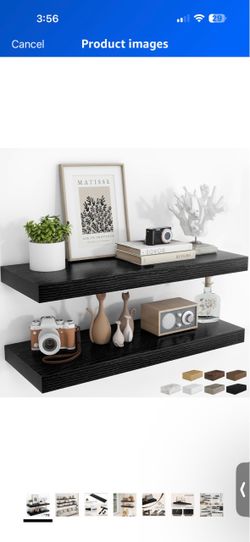 Floating shelves
