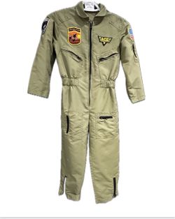 Kids Military Flight Suit Coverall