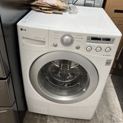 WHITE LG WASHER