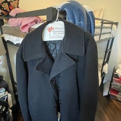 Mens  Coat Made In The USA  Size 44