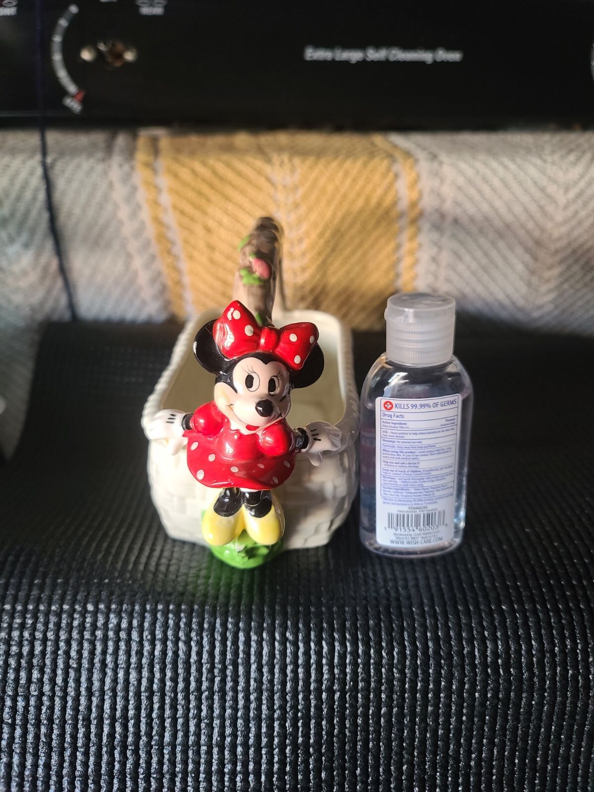 Vintage Minnie Mouse Ceramics Basket The Good Company 1980