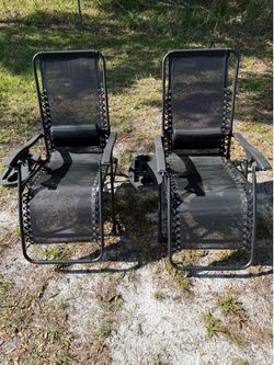Zero Gravity Reclining Outdoor Chairs