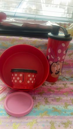 Tupperware Minnie Set