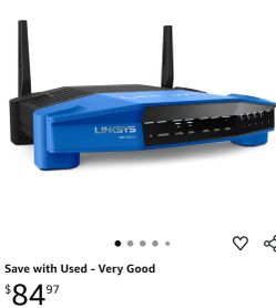 Linksys WRT1200AC Dual-Band and Wi-Fi Wireless Router