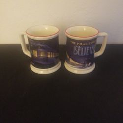 Polar Express BELIEVE mugs