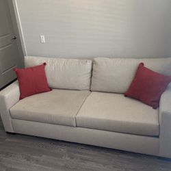 cream couch 