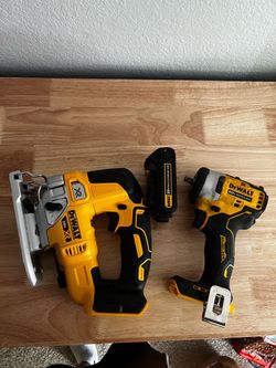 Dewalt Jigsaw Impact Wrench Combo