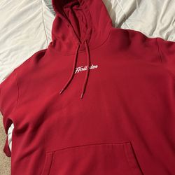 Red Hollister hoodie vintage