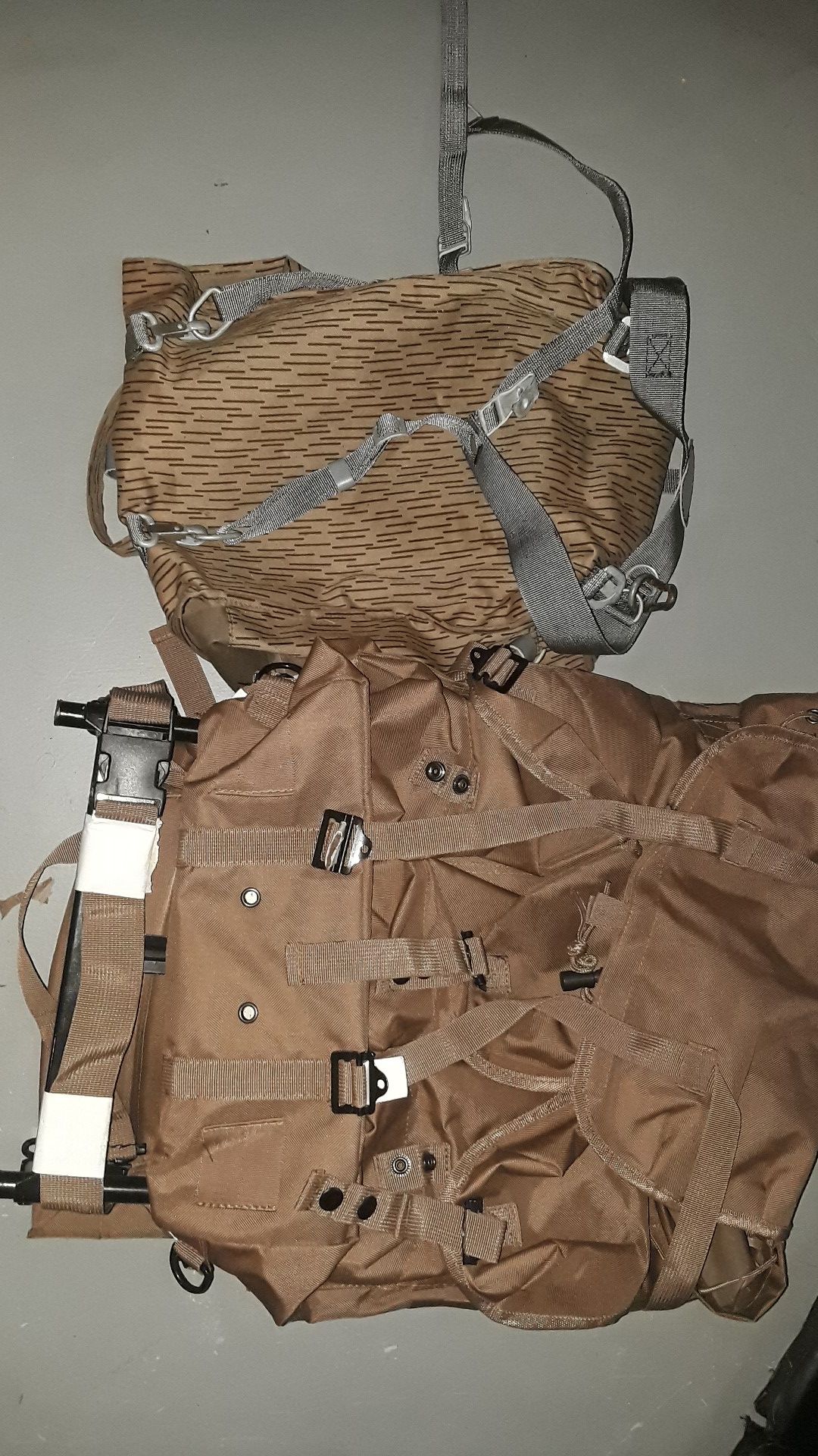 Army backpacks