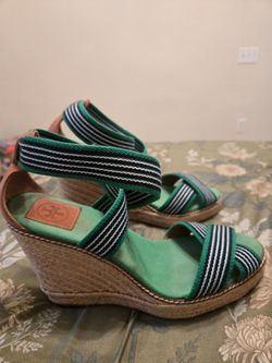Tory Burch Espadrille Wedge Sandals