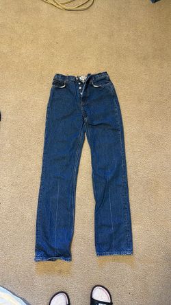 Jeans reformation size 26 color Dark Blue