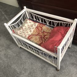 Antique Doll Bed