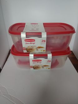 Brand New Rubbermaid Take Along Tupperware