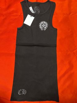 Chrome Hearts Black Tank Top