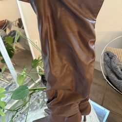 Thigh high Brown Boots size 11