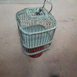 Wicker Bird Cage 