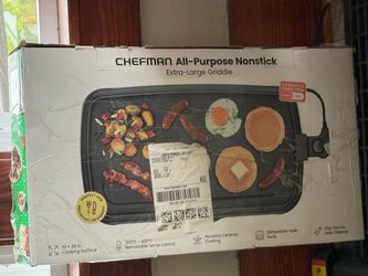 10x20” chefman all purpose nonstick griddle