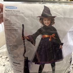 Girls Witch Costume