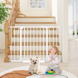 BRAND NEW Cideny Baby & Dog Gate 29"-45" Extendable, Auto Close 30” Tall