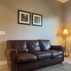 Leather Couch 