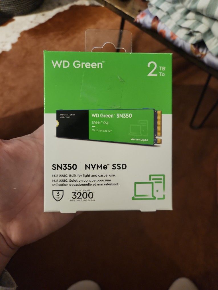 2TB NVME ssd Sn350