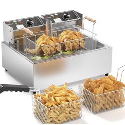 Commercial Deep Fryer (New) 