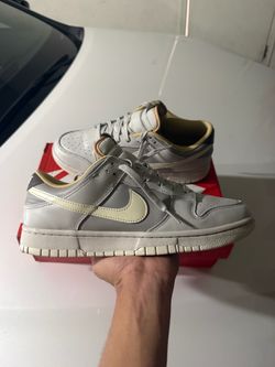 Nike dunk low light bone wild mango