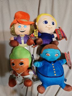 Willy Wonka and the chocolate factory plush