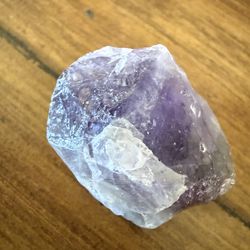 Small Raw cut amethyst Purple Crystal Stone healing rock