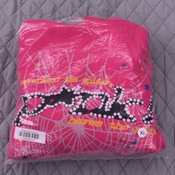 Pink Spider Hoodie 
