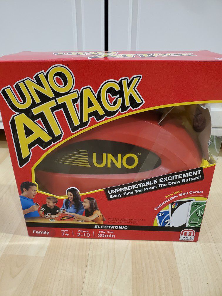 Brand New Toy Uno Attack Family Children Kids Board Game