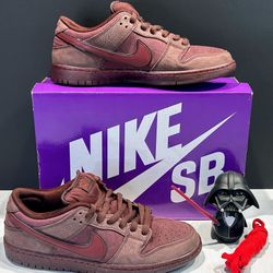 Nike SB - Dunk Low ‘City Of Love - Burgundy Crush’: Men’s Size 10